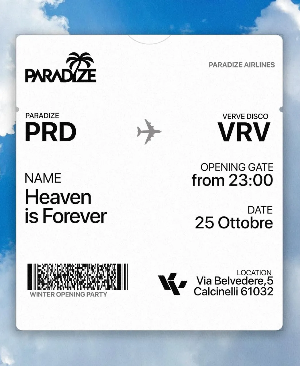 PARADIZE WINTER OPENING PARTY – MAIN ROOM
